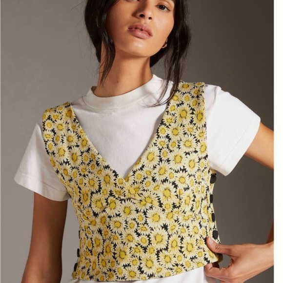 Maeve by Anthropologie Side Button Knit Top - Picture 3 of 6